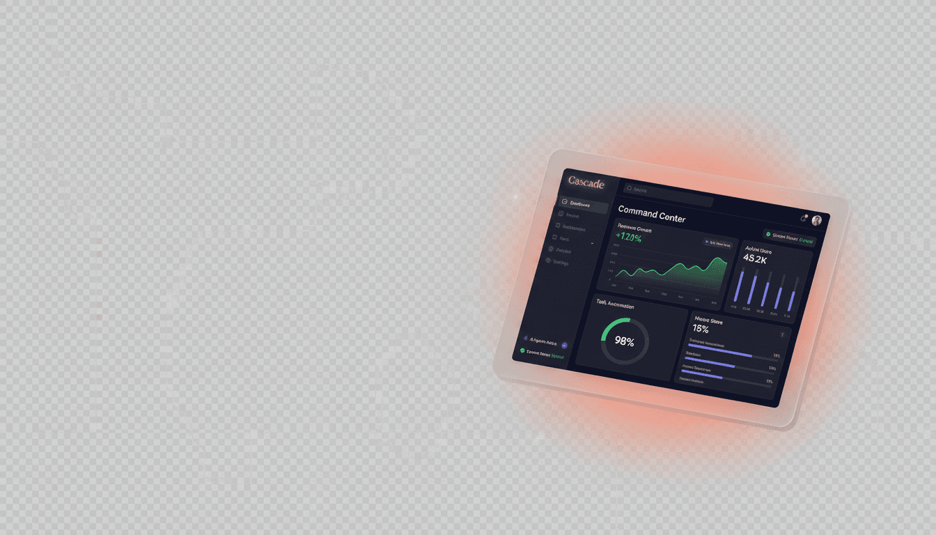 Cascade Command Center dashboard